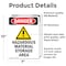 Signmission GHS Hazardous Material Danger Sign, Vinyl Decal, 7in W x 10in L, 2PK OS-2PACK-DS-D-710-V-2024 - alternate 6